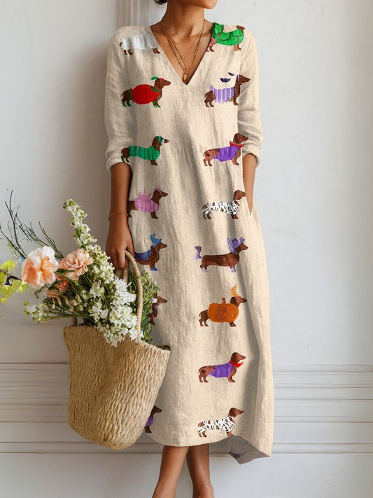 Nora | Vestido Midi Impreso