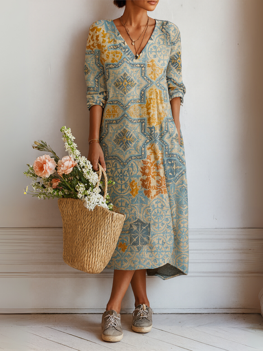 Alice | Vestido Midi Impreso