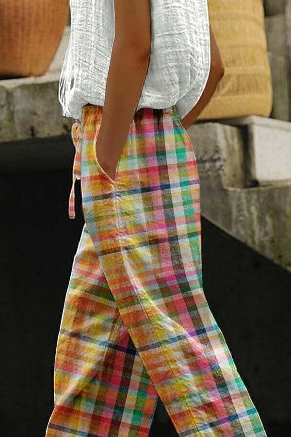 Nova | Pantalón Color Patch