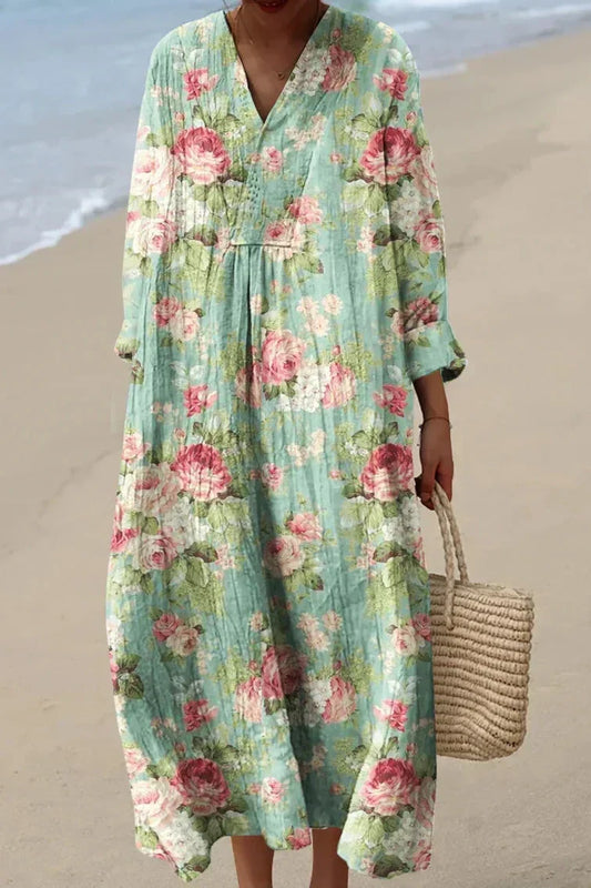 Garden Whisper | Vestido Inspirado en el Arte