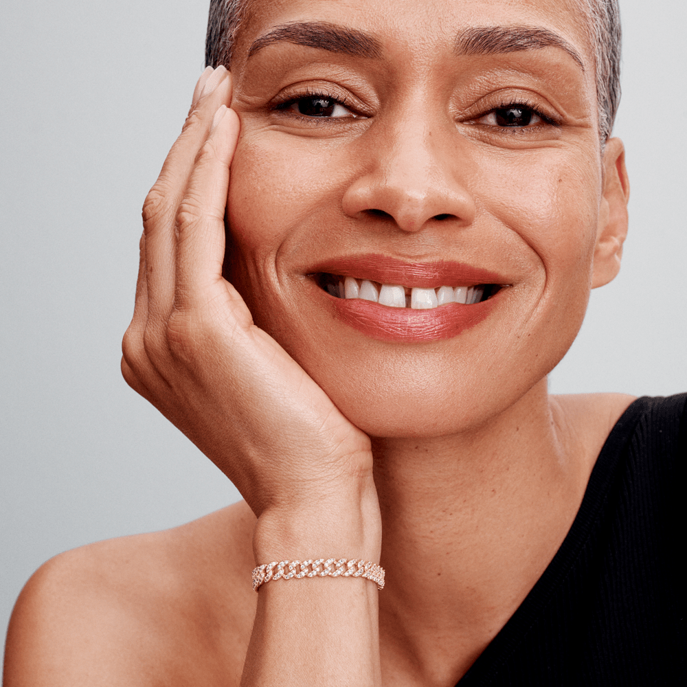 Pulsera Cuban de Moissanita