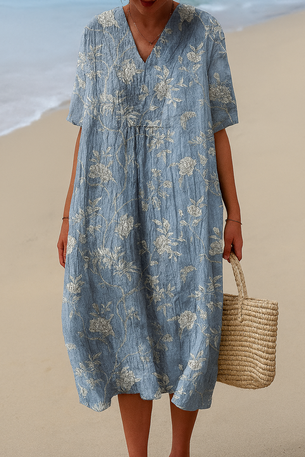 Blue Willow | Vestido Inspirado en el Arte