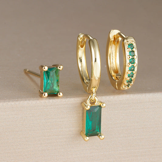 Zirconio cúbico verde esmeralda | Esmeralda