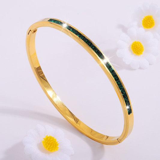 Brazalete Celeste Viride | Oro