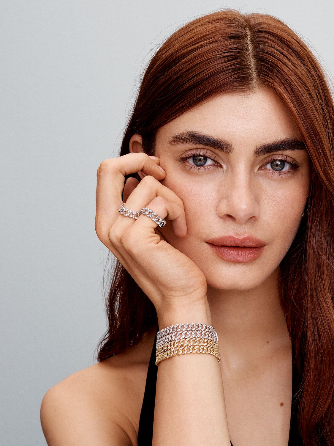 Pulsera Cuban de Moissanita