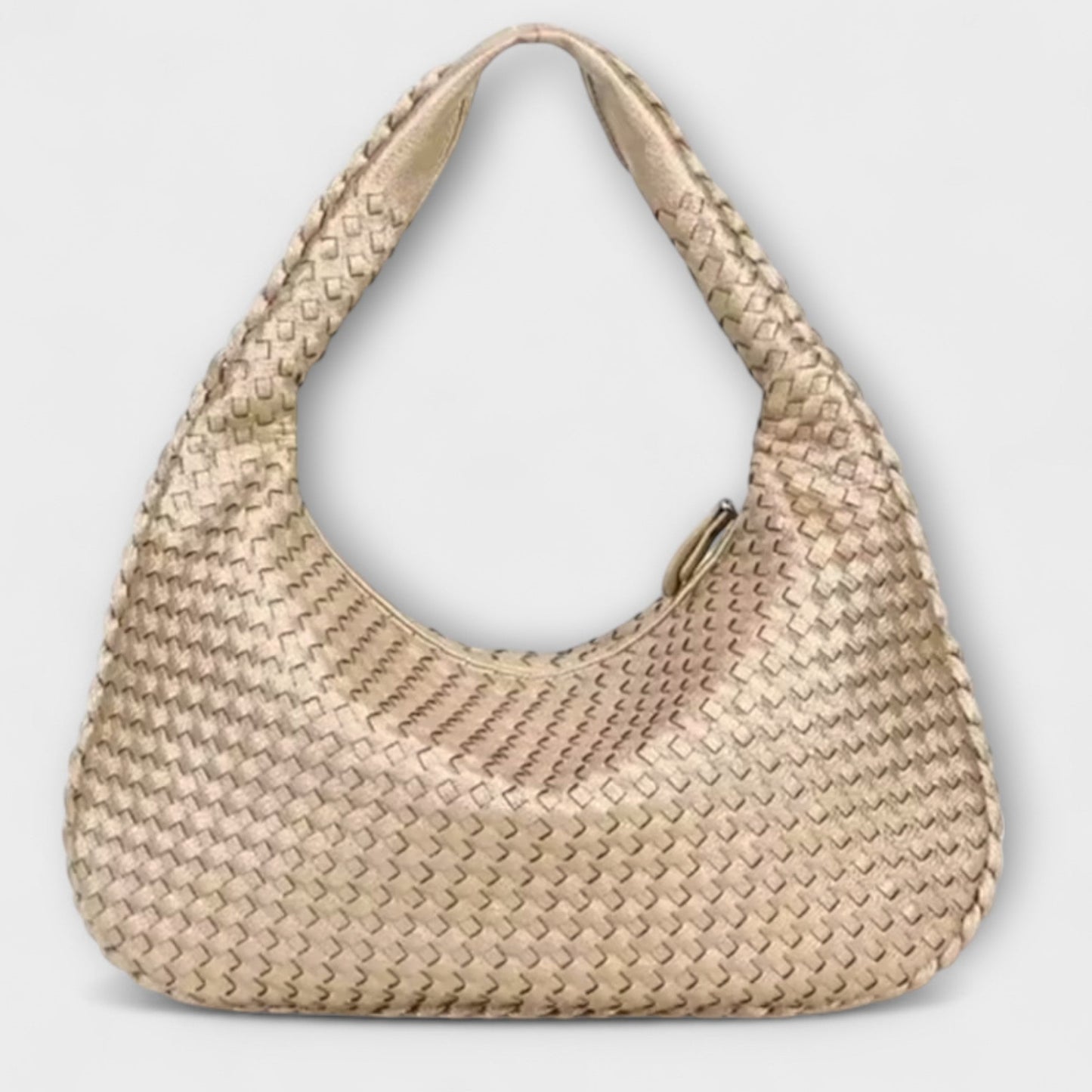 Cristina – Bolso de mano trenzado y moderno