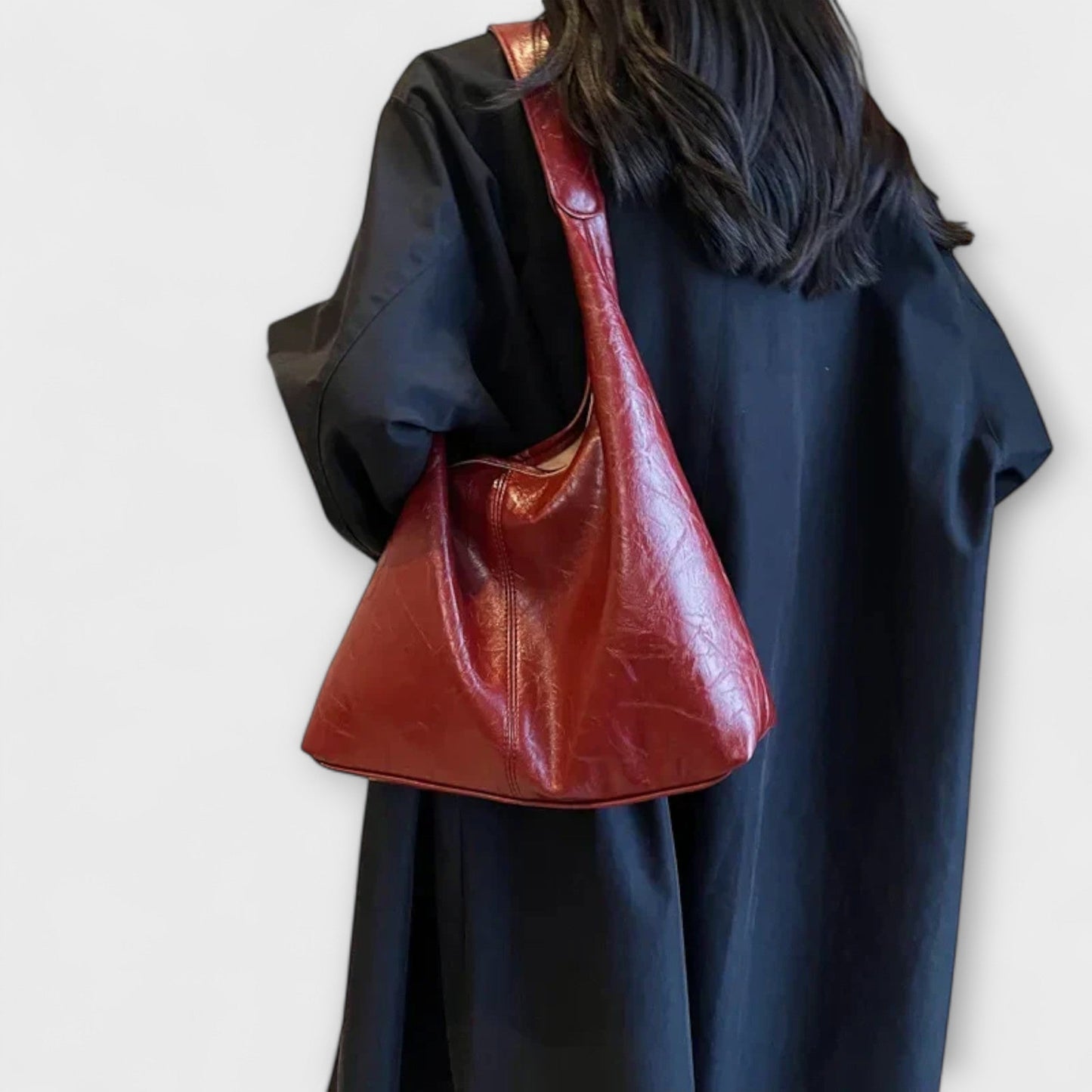 Clara – Bolso de hombro de ante