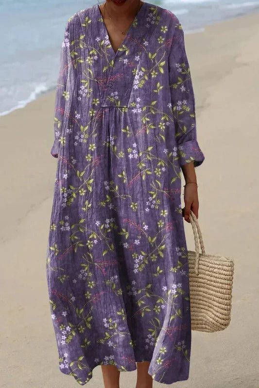 Lavender Meadow | Vestido Inspirado en el Arte