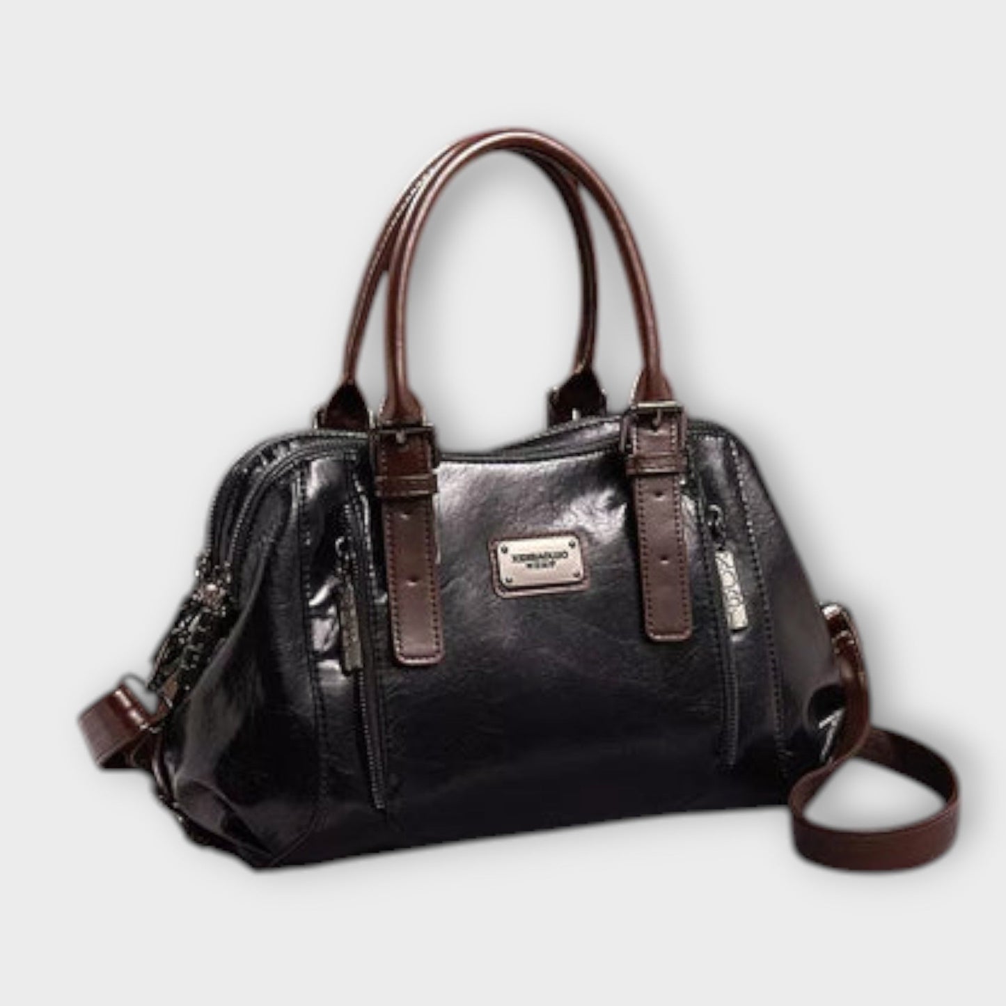 Elegante bolsa de hombro vintage