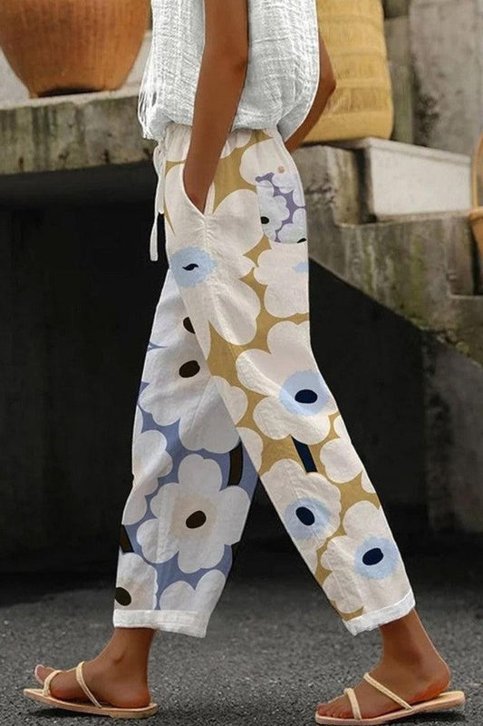 Flora | Pantalón Nordic Bloom