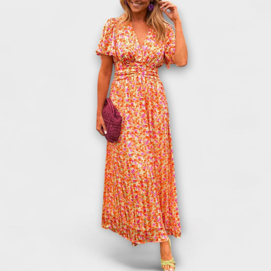 Elsie - Vestido Clásico de Escote en V