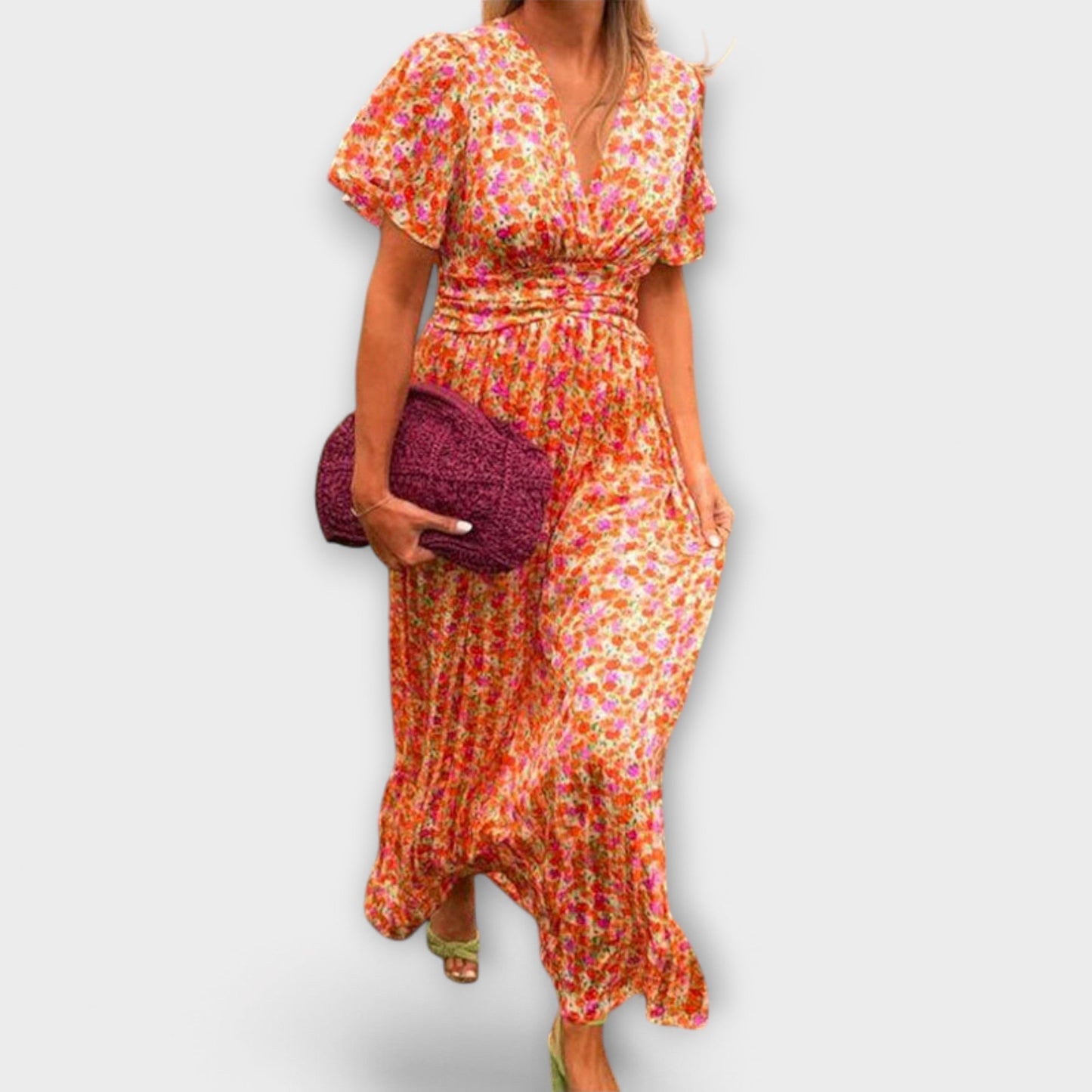 Elsie - Vestido Clásico de Escote en V